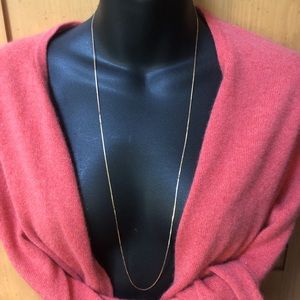 14K Yellow Gold Necklace Neck Chain 31” Vintage